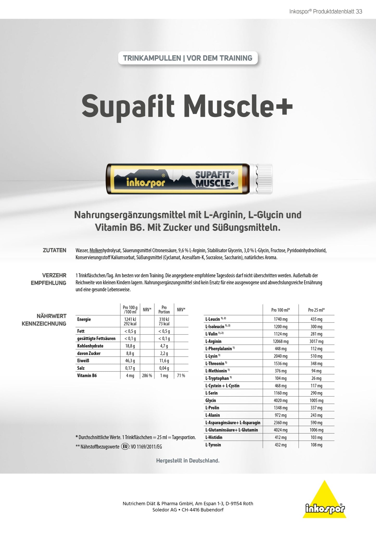 Produktbild X-TREME Supafit Muscle+ Trinkgläser, 20 x 25 ml