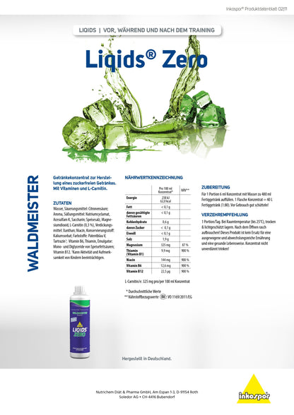 Produktbild ACTIVE Liqids Zero Waldmeister, 500 ml "NEU" (1:80)