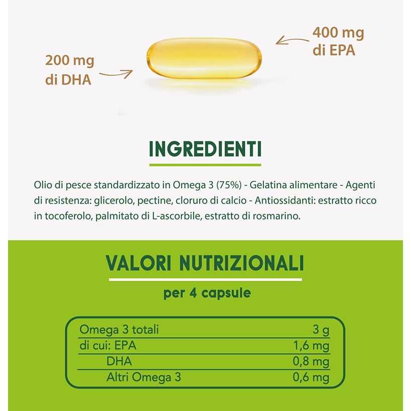 Produktbild ENERZONA Omega 3, 210x1g Kapseln