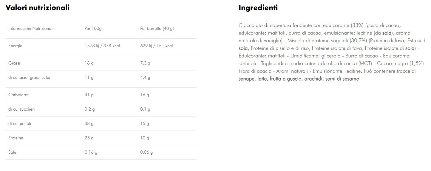 Produktbild ENERVIT PROTEIN DEAL Choco Cake Vegan, 25 x 40 g