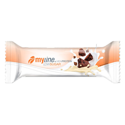 Produktbild MyLine-Riegel White Chocolate Brownie, 18 x 40 g