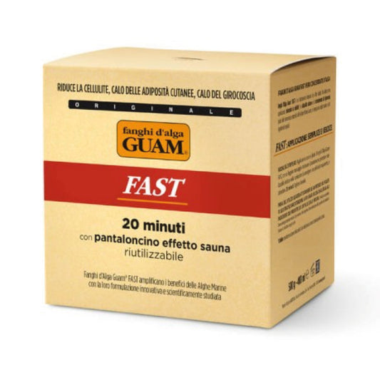 Produktbild GUAM Algenfango FAST, 400 ml (500 g) - mit wiederverwendbarer Saunashorts
