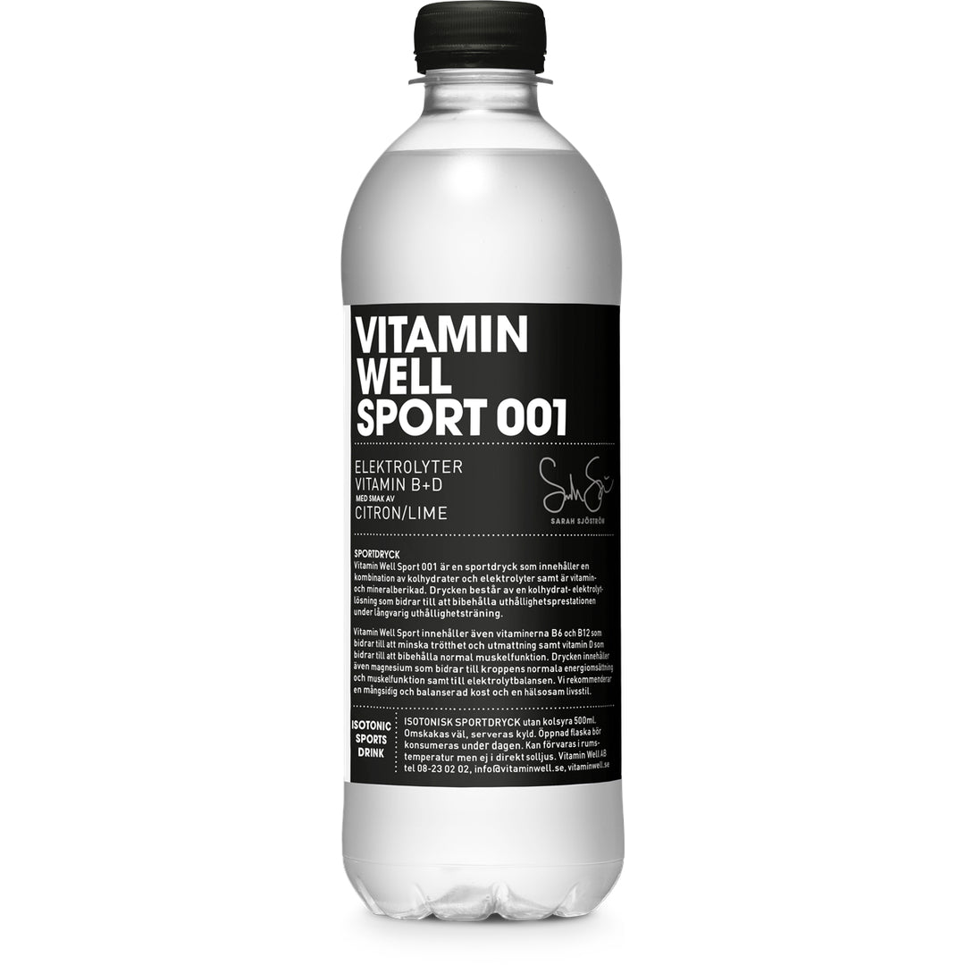 Produktbild Vitamin Well SPORT 001, 12 x 500 ml