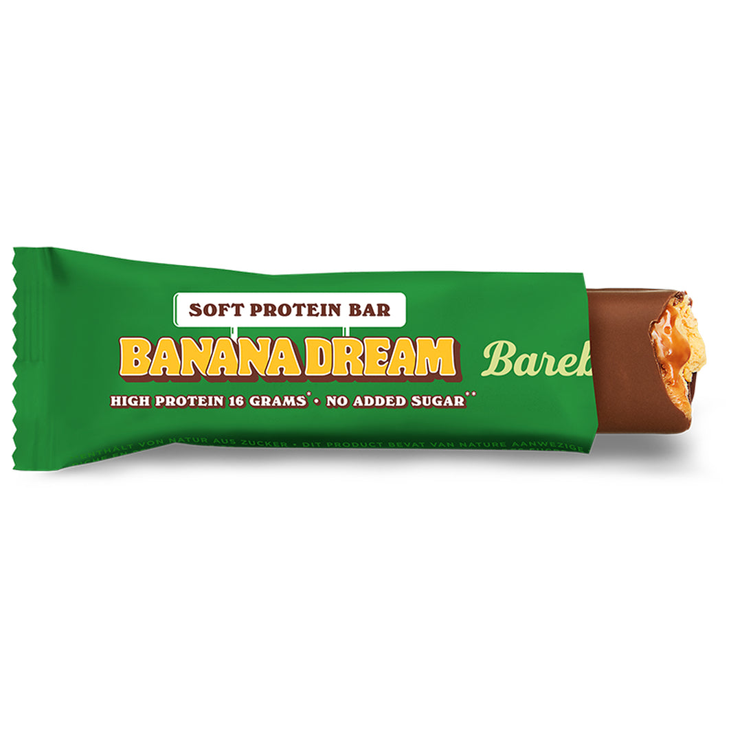 Produktbild Barebells SOFT Protein Bar Banana Dream, 12 x 55 g