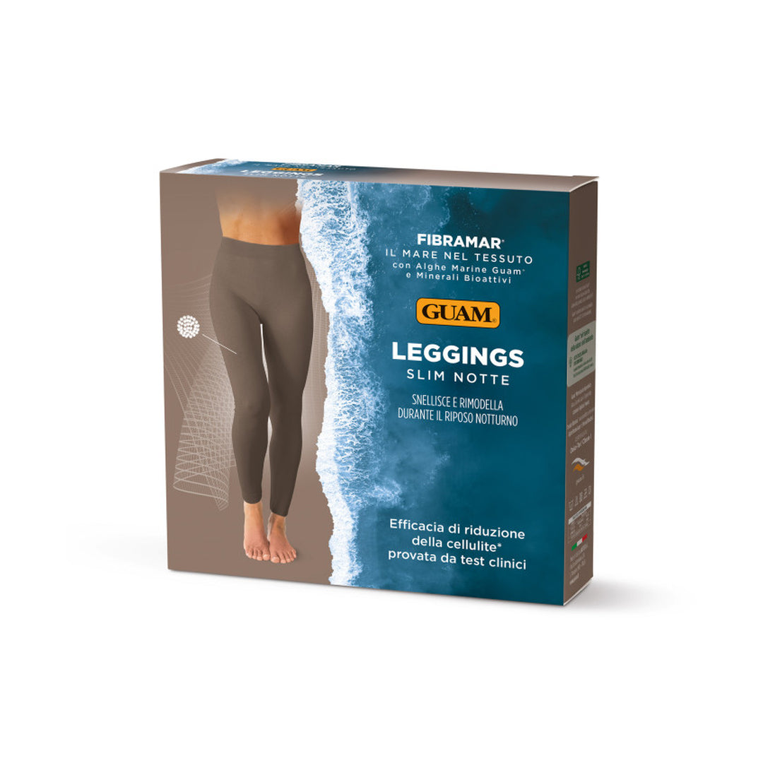 Produktbild GUAM FIBRAMAR Leggins "SLIM NIGHT" Chocolate, S-M
