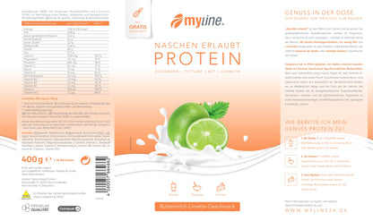 Produktbild MyLine-Eiweiss Buttermilch-Limette, 400 g