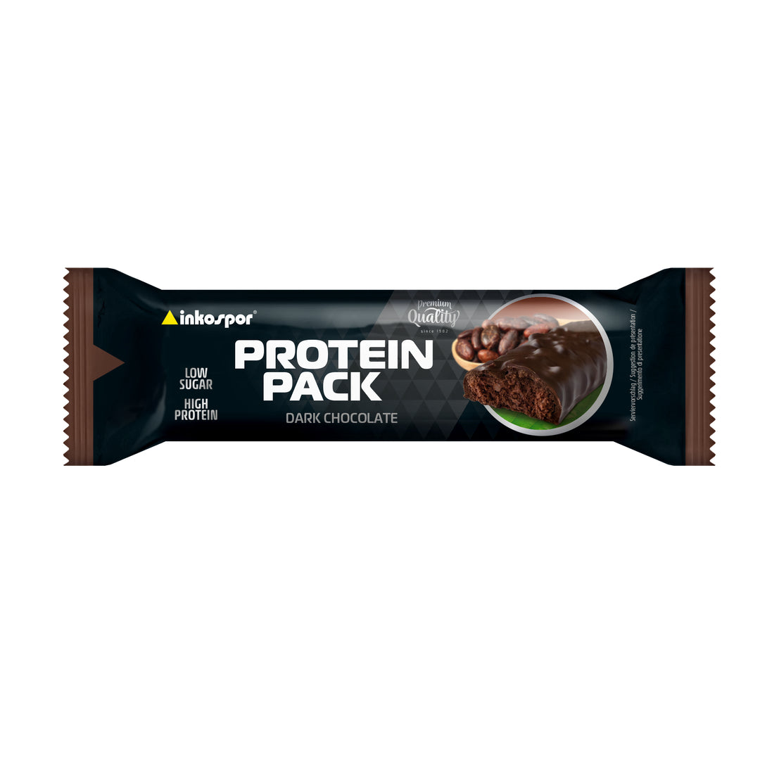 Produktbild INKOSPOR Protein Pack-Riegel Dark Chocolate, 16 x 35 g