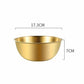 Bols de Cuisine en Inox & Doré – Individuels ou Set 3 Tailles avec Panier