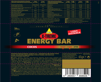 Produktbild INKOSPOR Energy Bar Cocos, 24 x 65 g