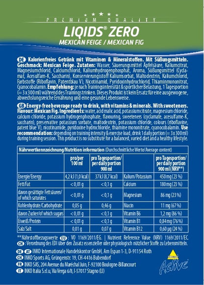 Produktbild ACTIVE Liqids Zero Bag in Box Mexican-Fruit, 5 Liter