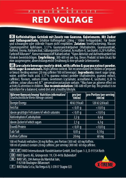 Produktbild ACTIVE Liqids Zero Bag in Box Red Voltage, 5 Liter