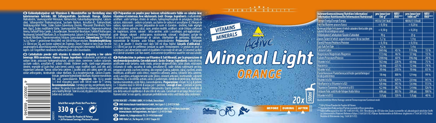 Produktbild ACTIVE Mineral Light Orange, 330 g