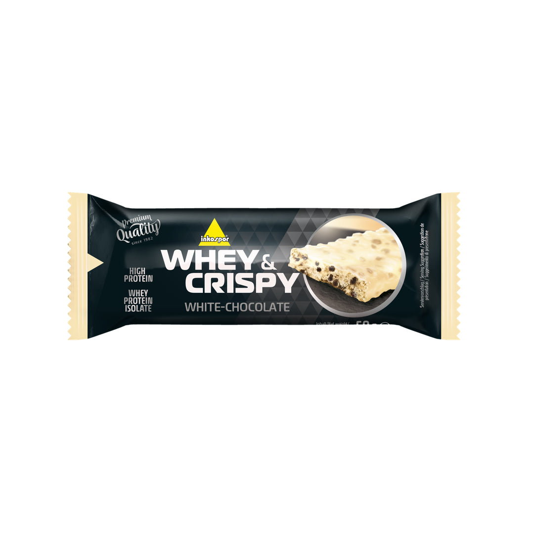 Produktbild X-TREME Whey & Crispy-Riegel White Chocolate, 25 x 50 g