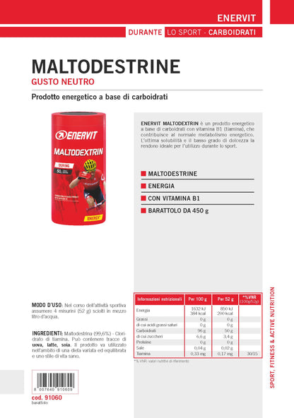Produktbild ENERVIT MALTODEXTRIN neutral, 450 g