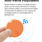 Mini Traceur GPS Bluetooth – Sans abonnement - Dispositif Anti-Perte Polyvalent
