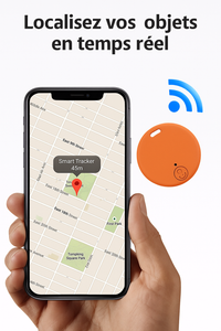 Mini Traceur GPS Bluetooth – Sans abonnement - Dispositif Anti-Perte Polyvalent