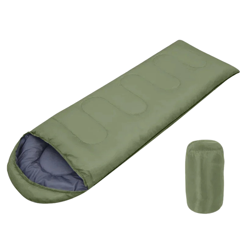 Sac de Couchage Double 4 Saisons – Léger, Chaud et Compact pour Camping et Randonnée