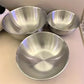 Bols de Cuisine en Inox & Doré – Individuels ou Set 3 Tailles avec Panier